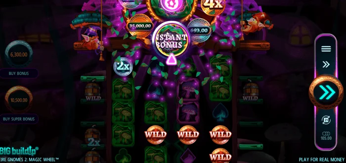 Fire Gnomes 2 Magic Wheel - magični kotač u akciji