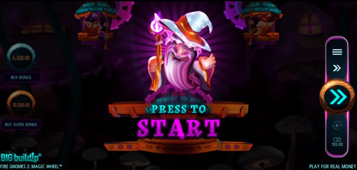 Fire Gnomes 2 Magic Wheel - pokretanje bonus igre