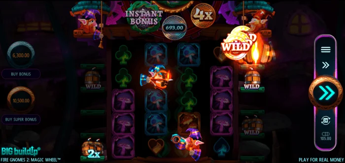 Fire Gnomes 2 Magic Wheel - tablica simbola